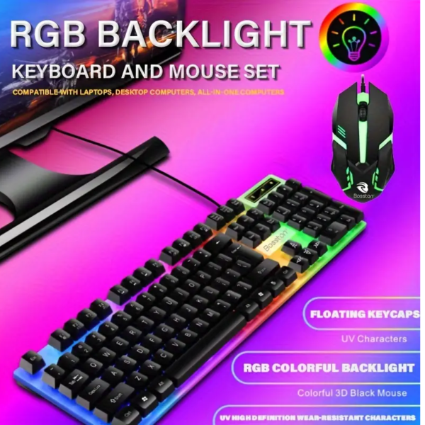Gaming keyboard and Mouse Set