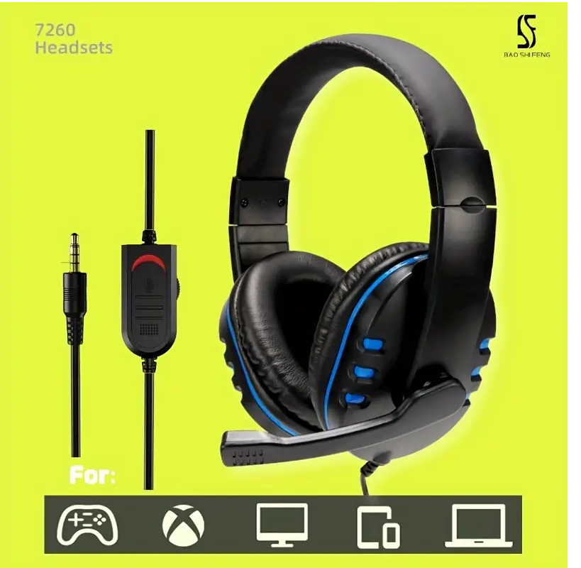 02 Gaming Wired Headset - Image 1